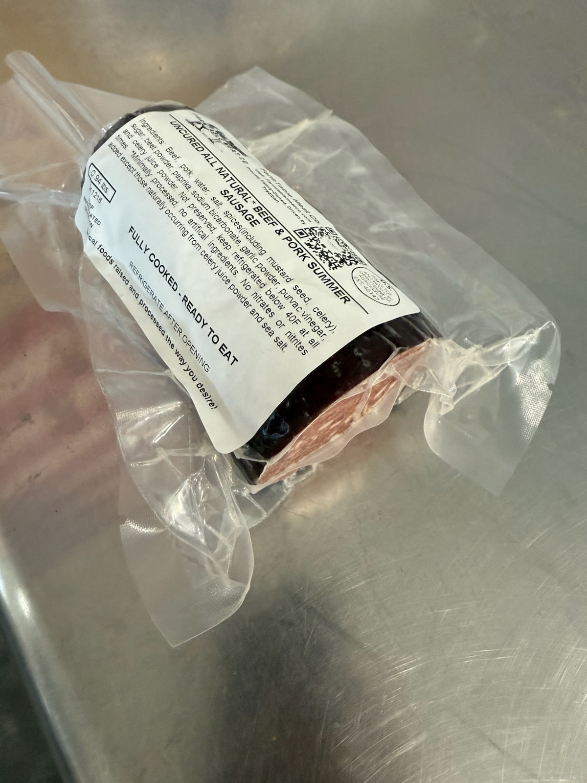 All Natural Beef & Pork Summer Sausage