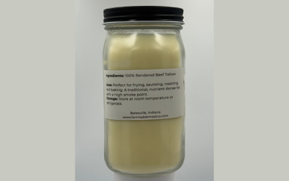 Beef Tallow - 1 Quart