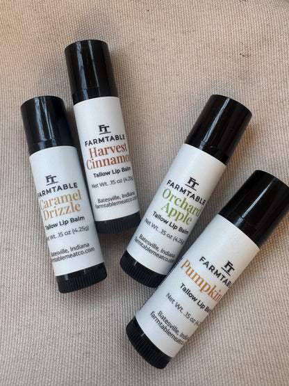 FarmTable Tallow Lip Balm - Fall Flavors