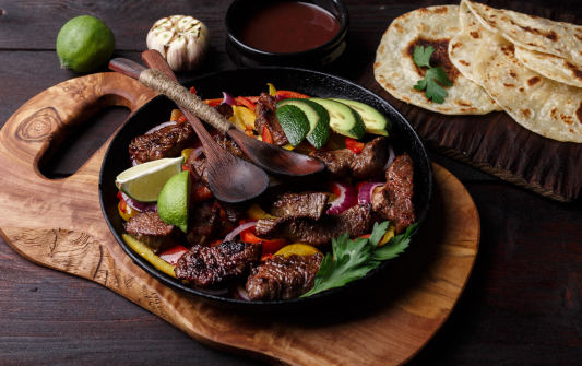 Fajita-Seasoned Beef Strips
