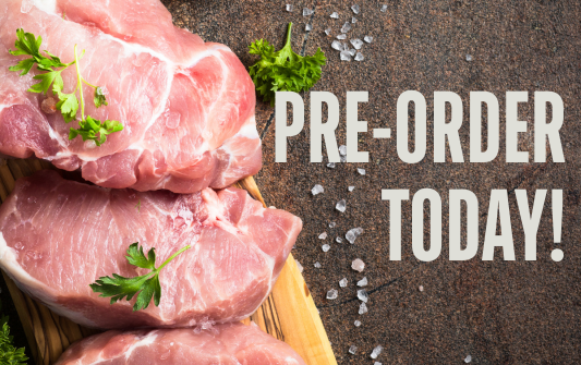 PRE-ORDER! Whole Hog