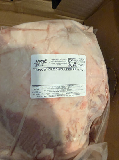 Pork Whole Shoulder Primal