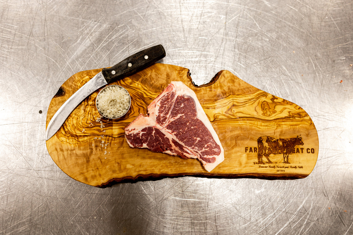 12 Oz 21 Day Dry Aged T-Bone - LIMITED SUPPLY