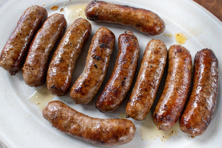 Beef Sausage Breakfast Links